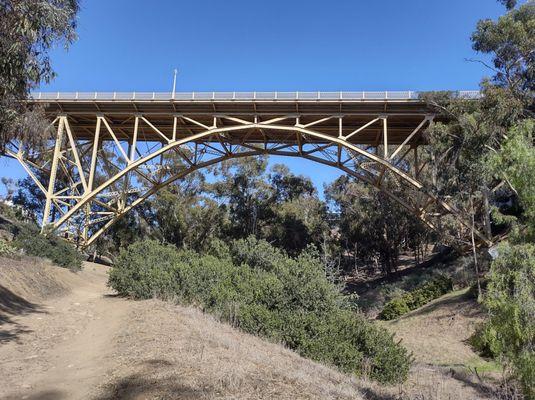 Looking east towards the First Avenue Bridge