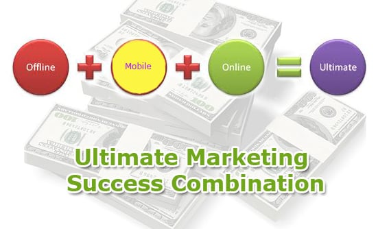 Offline + Online + Mobile Marketing  Together Is Explosive Combination For Your Deal