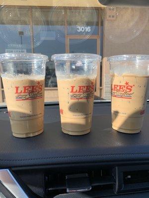 Bought LARGE coffee... got large cup with small coffee In it with lots of ice!!! I paid $5.10!!!