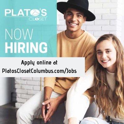 Plato's Closet is always accepting applications!