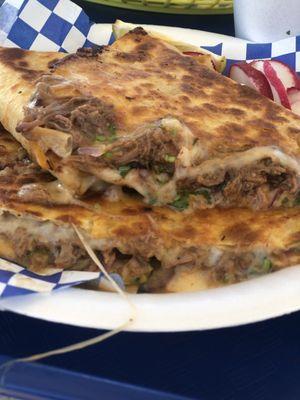 Quesadillas de birria