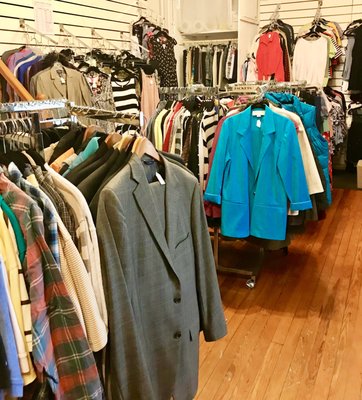 Many clothes and styles to choose from, all in excellent condition.