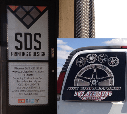 Window Graphics | Solid or see thru