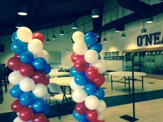 Balloon Columns add color and design to your favorite event.