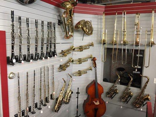 Band instruments sales & rentals