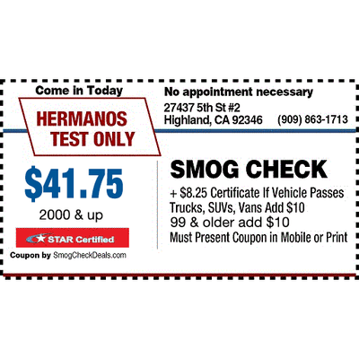 Discount Smog Check