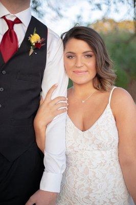 Bride with Natural Makeup