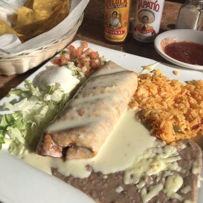 Chimichanga with Beef or Chicken