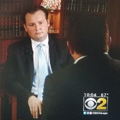 Mr. Fiscella being interviewed on Channel 2 about a recent case.