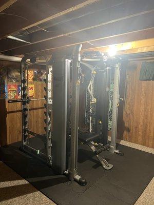 Delivery and assembly of a home gym