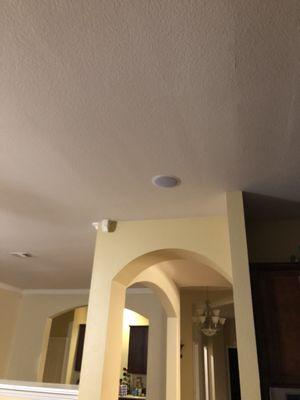 Recessed speaker