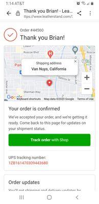 Order confirmed but never received