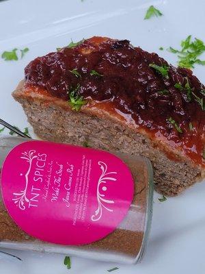 Apricot Meatloaf featuring TNT Java Cocoa Rub