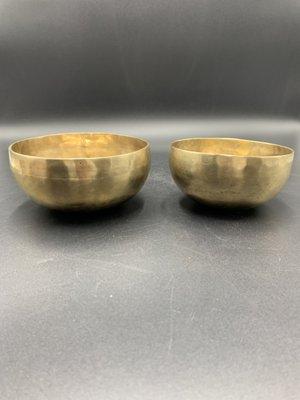 Brass singing bowls