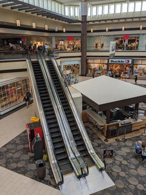 View from the second floor