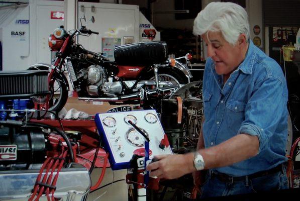 jay having fun with the easy-run engine test stand