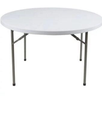 72in Round White Tables