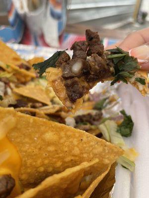 Loaded steak tacos !