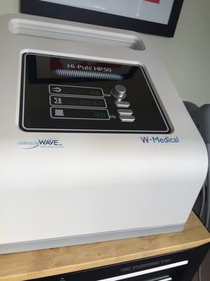 Doctor Nathan has the most advance Shockwave Therapy machine today