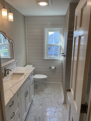 New bathroom