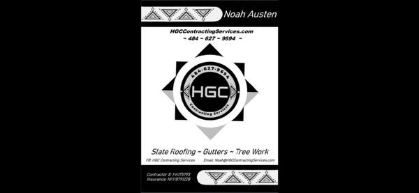 Our contact info, or reach out on hgccontractingservices.com