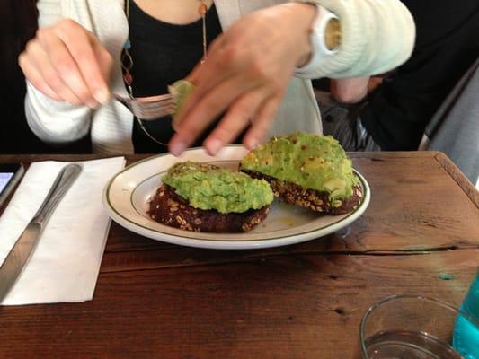 Avocado and toast