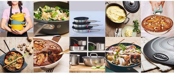 Stainless Steel and Recycled Aluminum Cookware