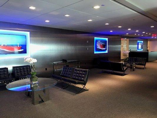 Captus Systems Designed & Installed Reception Area Video Monitors