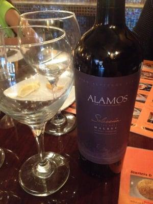 This Malbec was quite tasty for a last minute liquor store find! :)