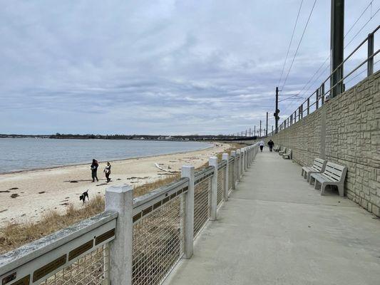 The Boardwalk - looking west