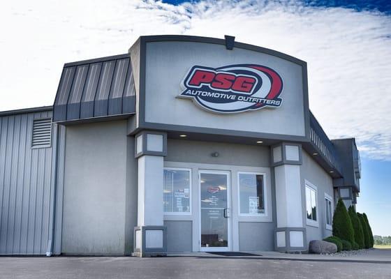 Front Entrance at PSG Automotive Outfitters