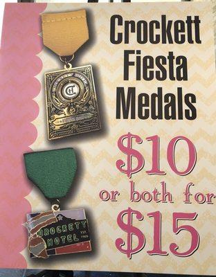 Fiesta medals