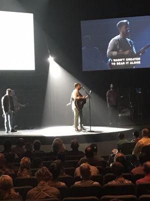 Beautiful pic of out fearless worship leader Jimmy!! love this picture!!