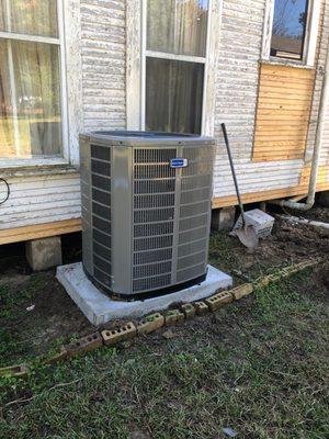 American standard 16 seer heat pump condensing unit