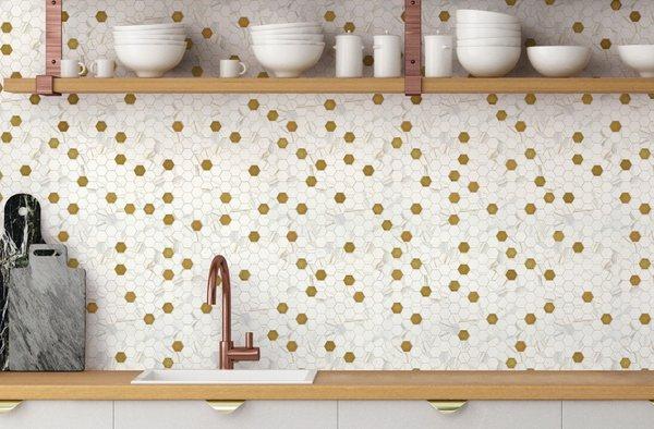 Backsplash doesn't haven't to be boring.