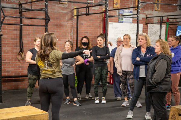 Group class CrossFIt SWEAT.