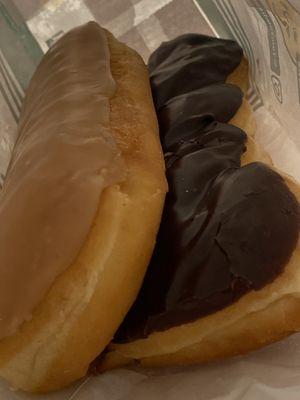 Classics maple bar and chocolate twist