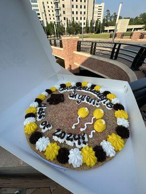 Graduation Cookie Cake