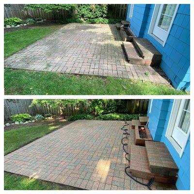 Patio Cleaning & Resand