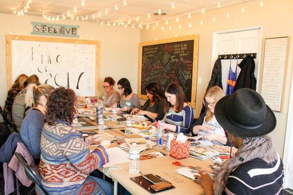 New Year's Day 2017 Workshop (goal setting and vision boarding)