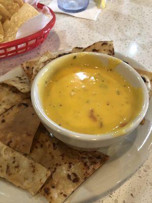 The queso was on point!