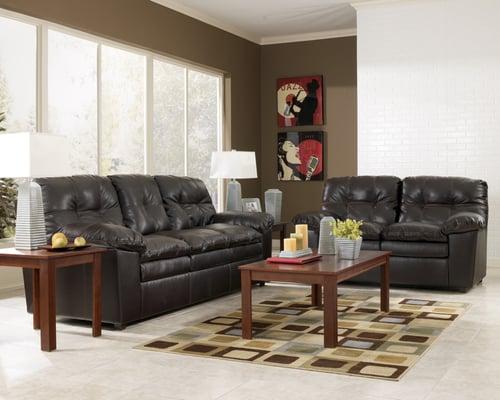 BEAUTIFUL LEATHER SOFA $348 EACH PIECE