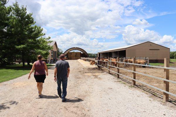 Kilgus Farmstead tours are available during the summer and early fall.