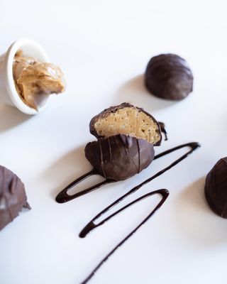 Peanut Butter balls by Whirling Dervish bakery