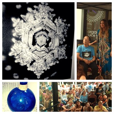 The first water ceremony/event we offered in 2014 with the late Dr. Masaru Emoto