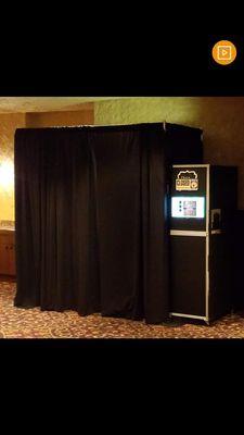 A photo booth is a great way to keep your guests entertained.