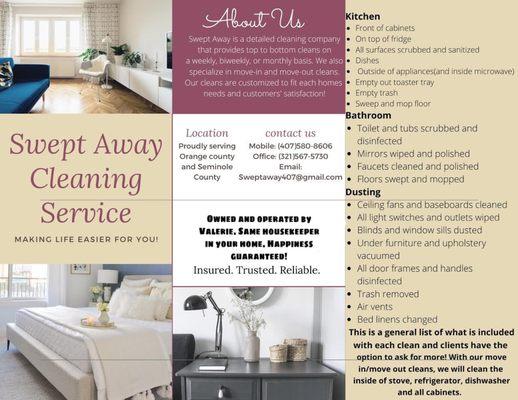 Swept Away Housekeeping