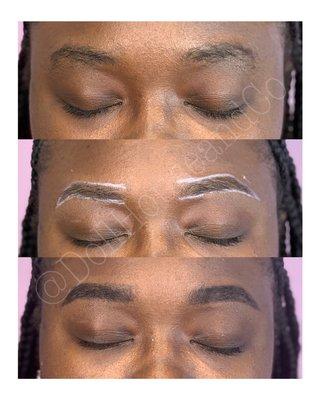 Brow Tinting , Shape , And Wax Services