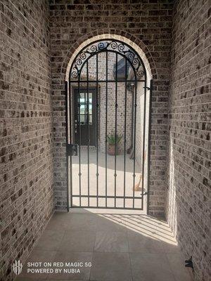 Custom Breezeway Gate