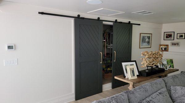 Double Barn door